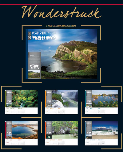 2014 Calendar Beautiful scenery